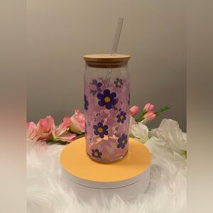 GLASS CAN SHAPE TUMBLER